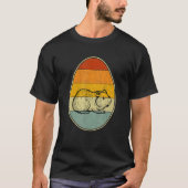 Retro Style Easter Egg Graphic Funny Paasdag Ha T-shirt (Voorkant)