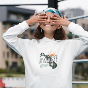 Retro Style Hawaii Silhouette Kinder