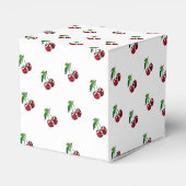 Retro Style Kersen Snoep Hart Box Bedankdoosjes (Achterkant)