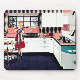 Retro Style Kitchen Mousepad Muismat