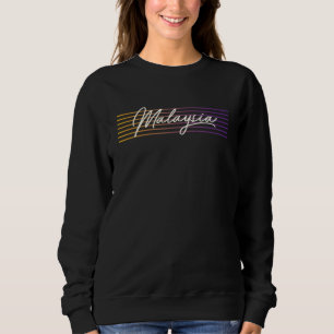 Retro Style Maleisië Trui