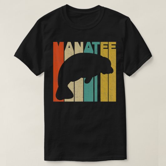  Retro Style Mana Silhouet T-shirt (Design voorkant)