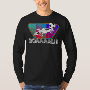 Retro Style Rocket Rc Soccer Car Funny Gamer T-shirt