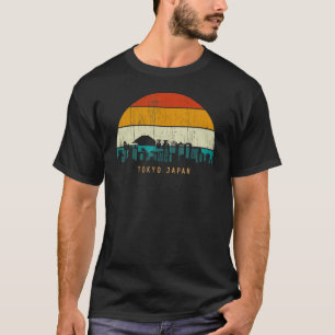 Retro Style skyline cityscape Capital van J T-shirt