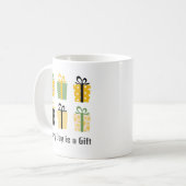 Retro Style Vakantiegiften Kerstmis Koffiemok (Voorkant links)