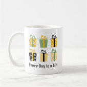 Retro Style Vakantiegiften Kerstmis Koffiemok (Links)