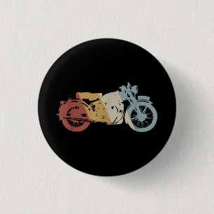 Retro Style Vintage Ronde Button 3,2 Cm