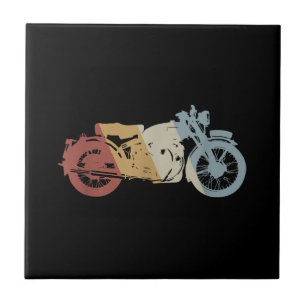 Retro Style Vintage Tegeltje