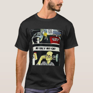 Retro Style Vreemde buitenlandse autoadverteerder T-shirt