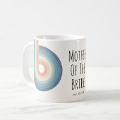  Retro Style Wedding Moeder van de bruid Koffiemok (Voorkant links)