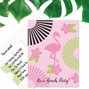 Retro Summer Beach Briefkaart