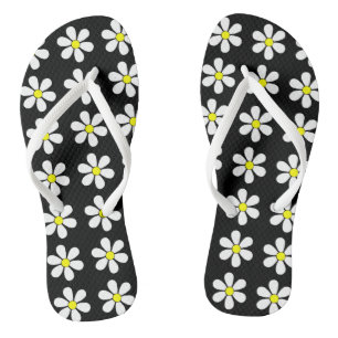 Retro Summer Daisy Teenslippers Sandals