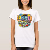 Retro Summer Vibes T-shirt (Voorkant)