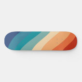 Retro Summer Wave #1 Skateboard (Horizontaal)