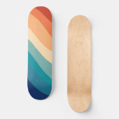 Retro Summer Wave #1 Skateboard (Voorkant)