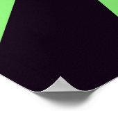 Retro Sun Mid Century Abstracte kunst Poster (Hoek)