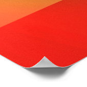Retro Sun Mid Century Modern art abstract Poster (Hoek)