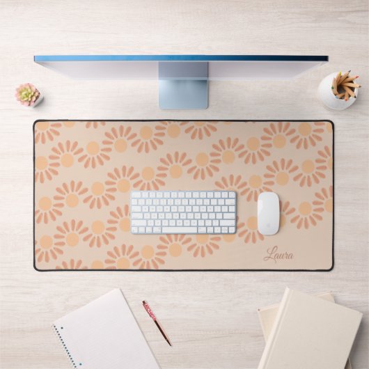 Retro Sun Summer Vibes Bureaumat (Kantoor 1)
