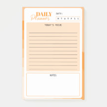 Retro Sunburst Mini Dagelijkse Planner