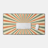 Retro Sunburst Spiral  Design Bureaumat (Keyboard & Muis)