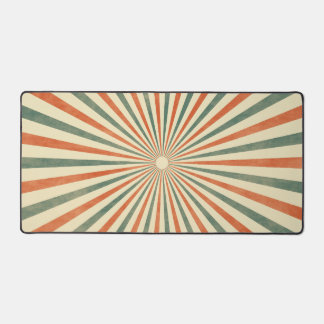 Retro Sunburst Spiral  Design Bureaumat