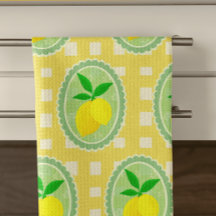 Retro Sunny Lemon Yellow Spring Green