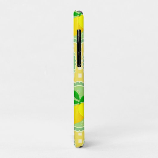 Retro Sunny Yellow Lemons Case-Mate iPhone Case (Achterkant/links)