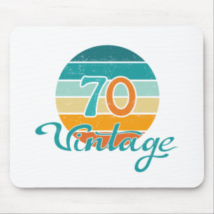 Retro Sunset 70  gestrest Muismat