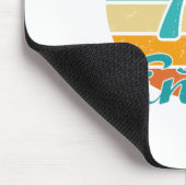 Retro Sunset 71  gestrest Muismat (Hoek)