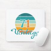 Retro Sunset 71  gestrest Muismat (Met muis)