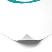 Retro Sunset 71  gestrest Perfect Poster (Hoek)