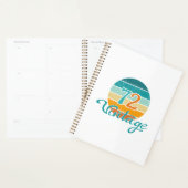 Retro Sunset 72 gestrest Planner (Display)