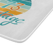 Retro Sunset 73 noodlijdend Snijplank (Hoek)