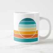 Retro Sunset 75 Extra Grote Beker (Rechts)