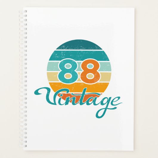 Retro Sunset 88 Vintage Distressed (Devant)