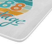 Retro Sunset 88 Vintage Distressed Snijplank (Hoek)