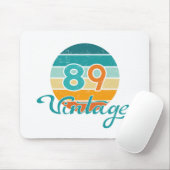 Retro Sunset 89 Vintage Distressed Muismat (Met muis)