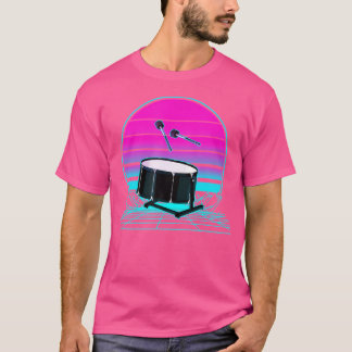  Retro Sunset Bass Drum T-shirt