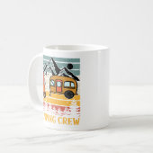 Retro Sunset  Camping Crew Camping Koffiemok (Voorkant links)