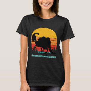 Retro Sunset Grandmasaurus T-shirt