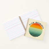 Retro Sunset Journal – Slow Mornings Cozy Writing  (Intérieur)