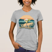 Retro Sunset Margaritas T-shirt (Voorkant)