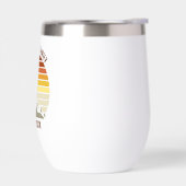 Retro Sunset Mountain Family Reunion Keepsaké (Gauche)