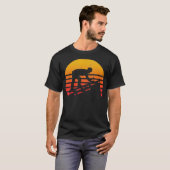  Retro Sunset Roofer T-shirt (Voorkant volledig)