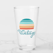 Retro Sunset+ script gestoord Glas (Voorkant)