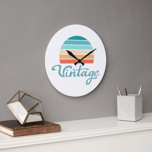 Retro Sunset+ script gestoord Grote Klok (Kantoor)