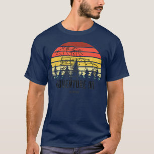 Retro sunset  Taco Tacoma overlanding T-shirt