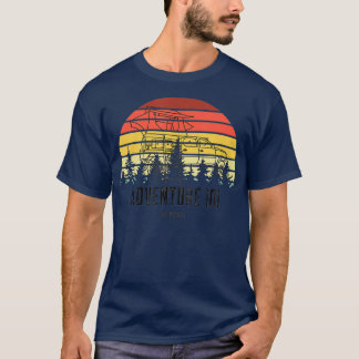 Retro sunset  Taco Tacoma overlanding T-shirt