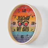 Retro Sunset Teacher uit dienst (Hoek)