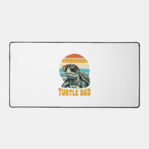 Retro Sunset Vintage Gravure Vector Design Turtle Bureaumat